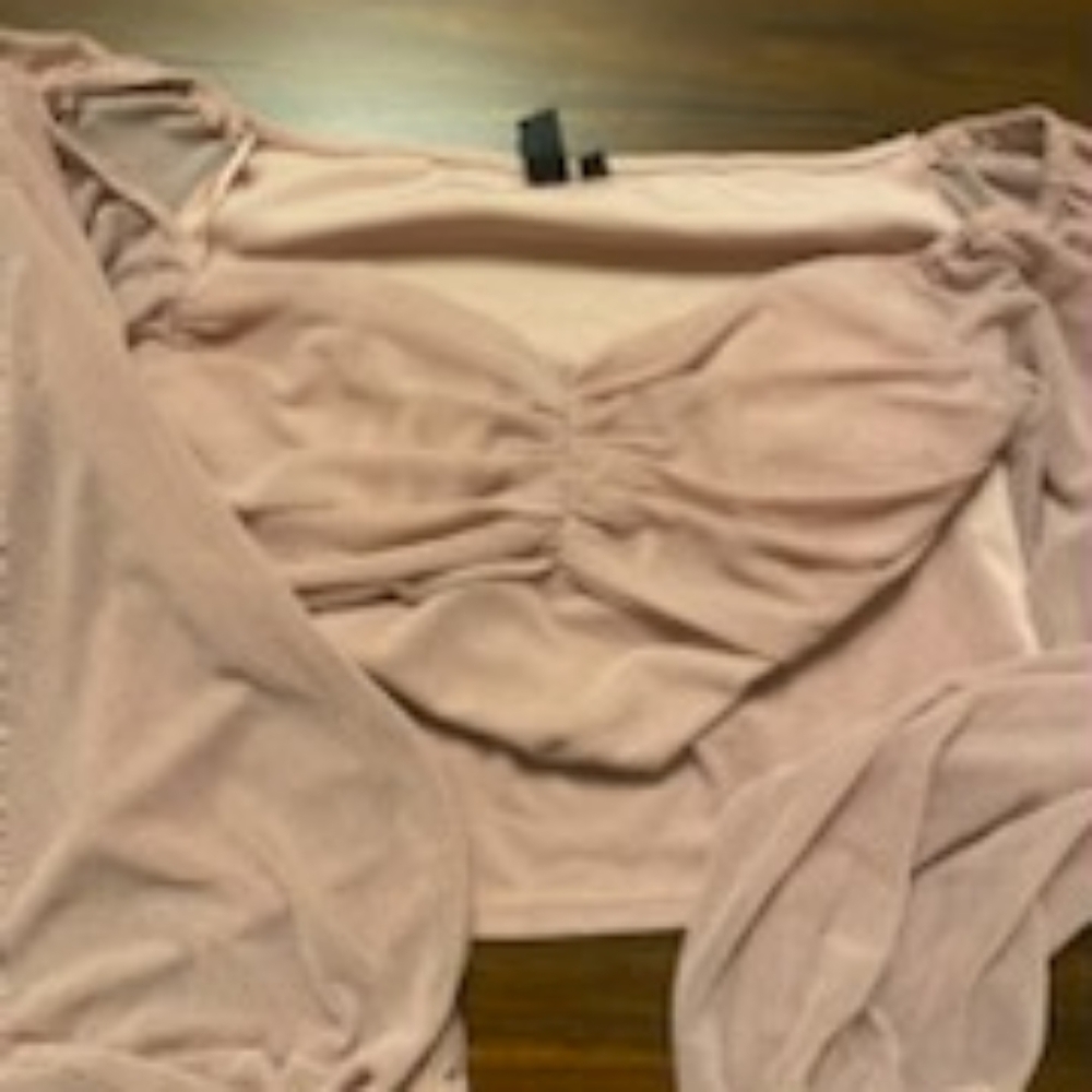 Pink blouse